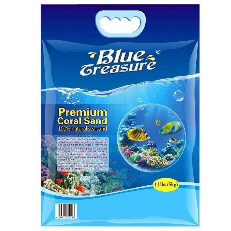 Blue Treasure korálový písek 5kg 0,5-1 mm