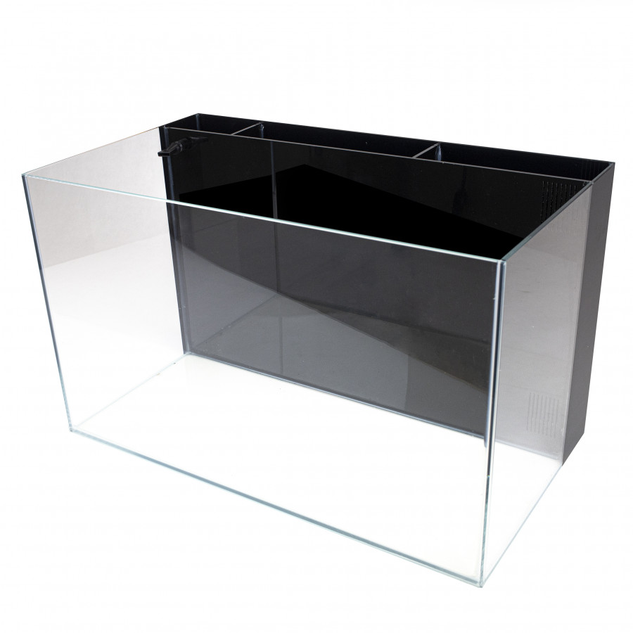 Optiwhite akvárium se zadní filtrací 60x33x36 cm černá