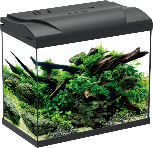 INVITAL SLIM LED akvarijní set 20l s vnitřním filtrem a topítkem