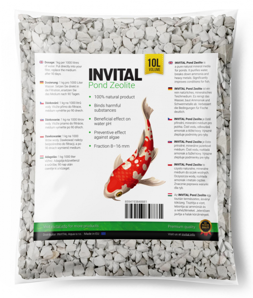 INVITAL Pond Zeolite 10l
