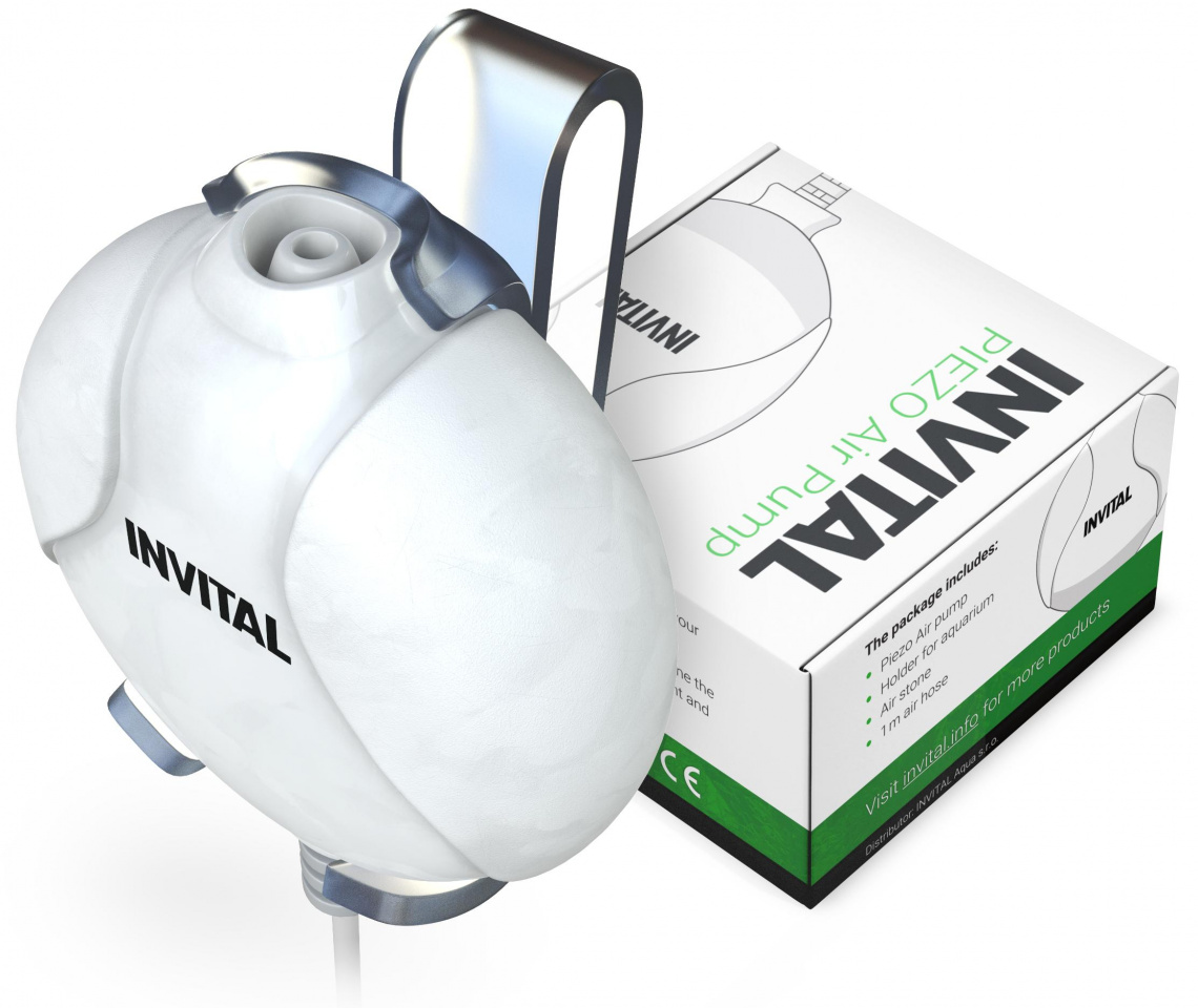 INVITAL Piezoelektrický miniaturní vzduchovací motorek