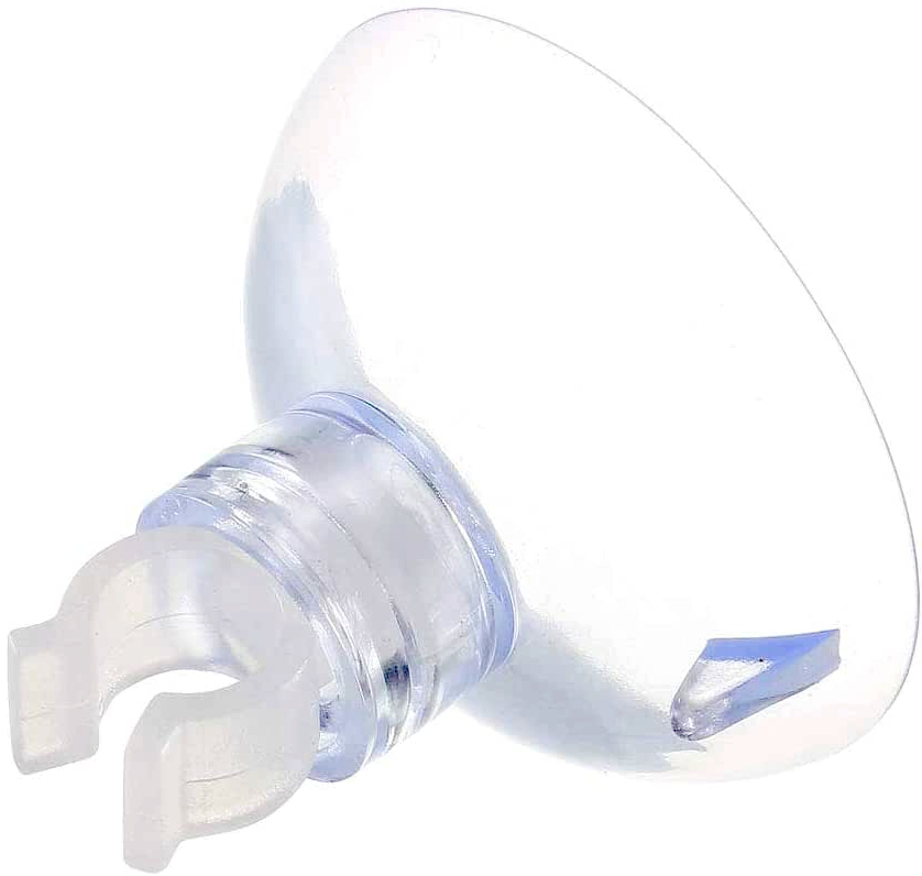 Přísavka s plastovou klipsou 6/4 mm