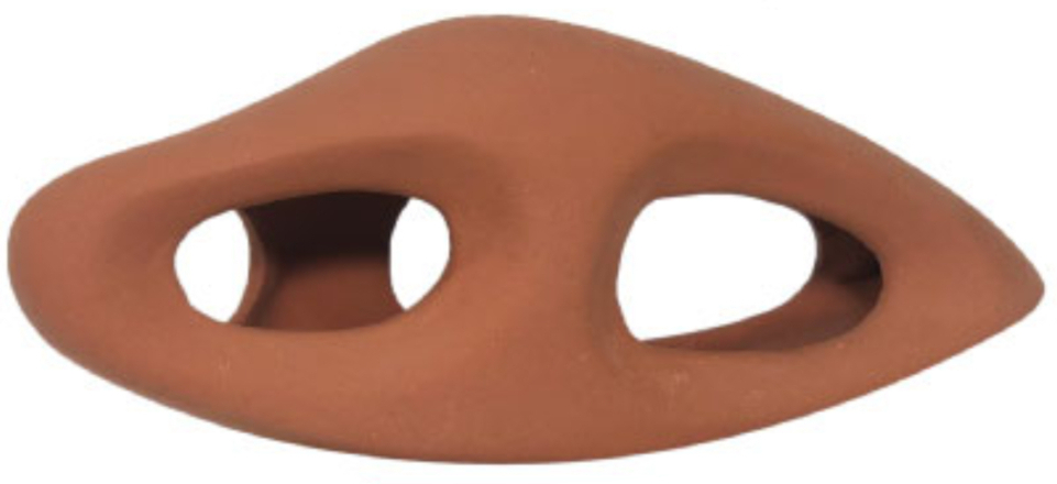 UP Aqua keramický úkryt 16 cm oranžový