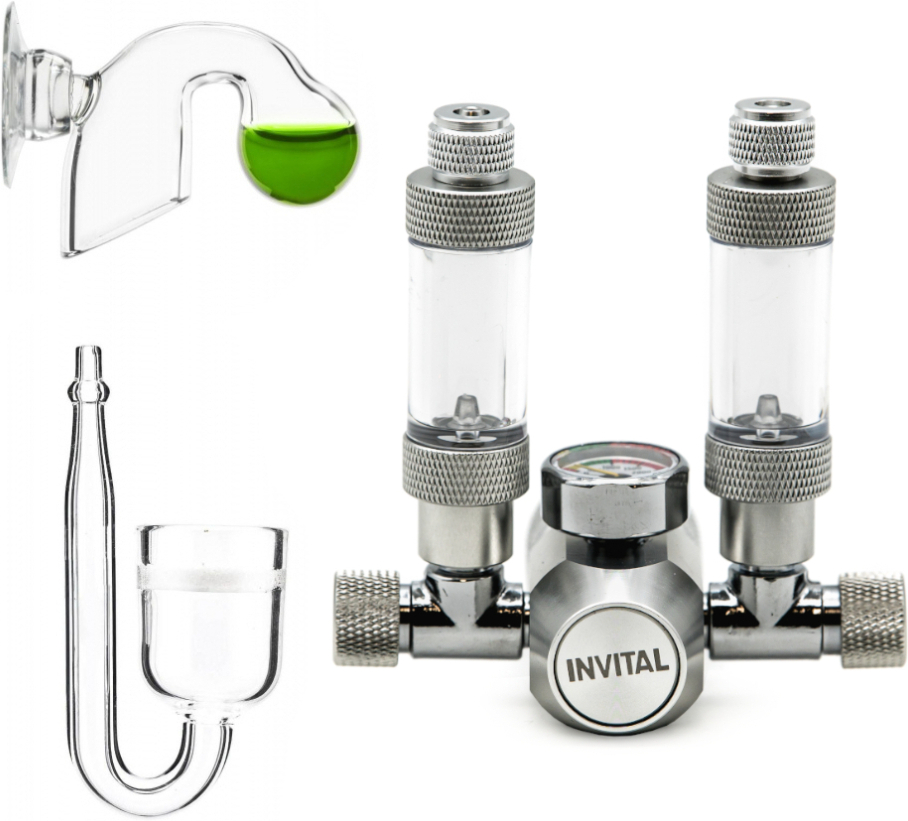 CO2 set Standard DUO bez nočního vypínání bez láhve s příslušenstvím