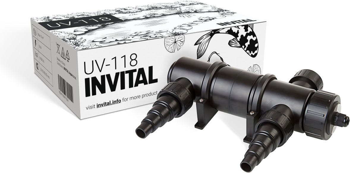 INVITAL UV lampa UV-118 18W