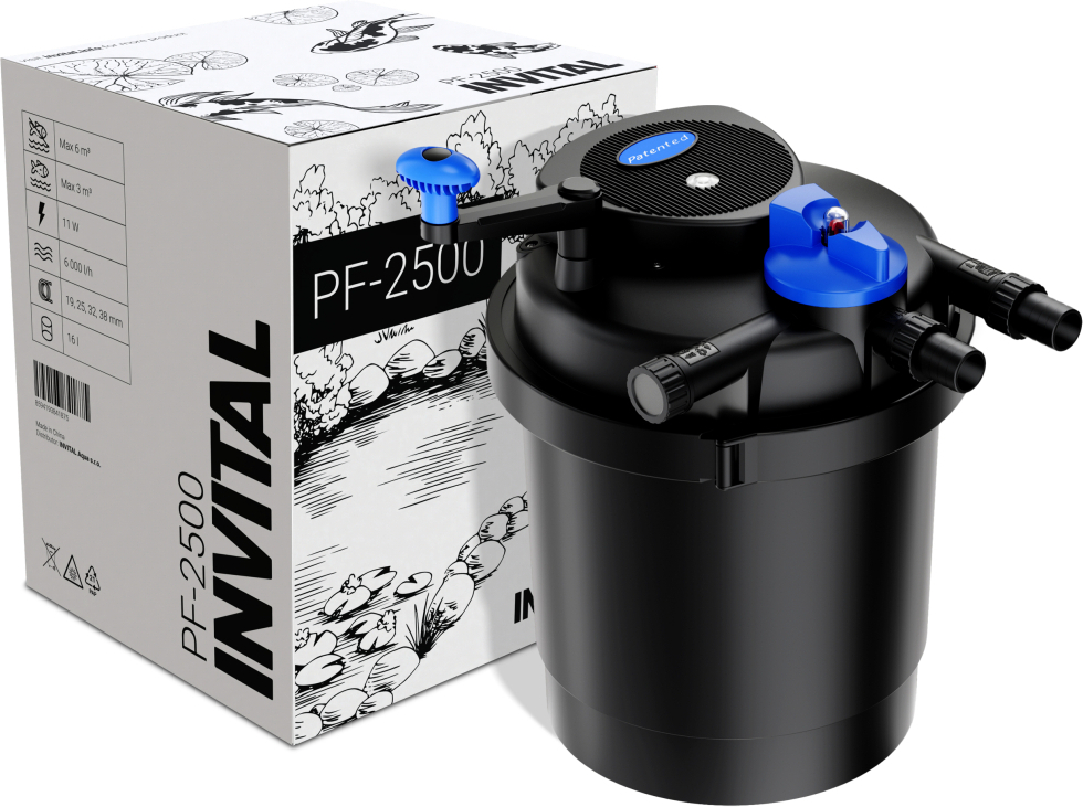 INVITAL tlakový filtr 2500 jezírkový s UV
