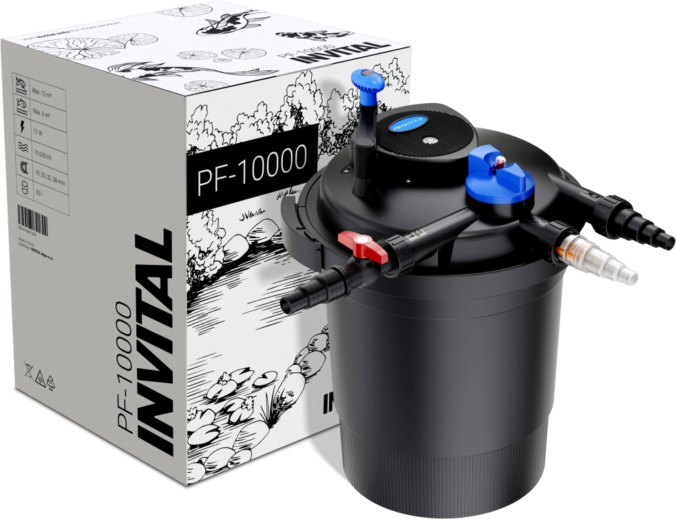 INVITAL tlakový filtr 10000 jezírkový s UV