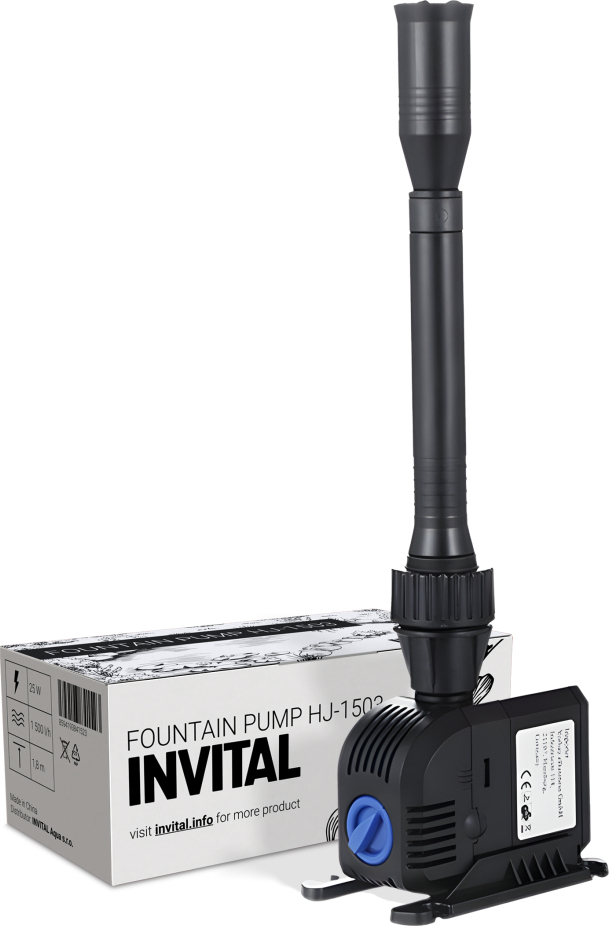 INVITAL Fontánové čerpadlo HJ-1503 1500 l/h 1,8m
