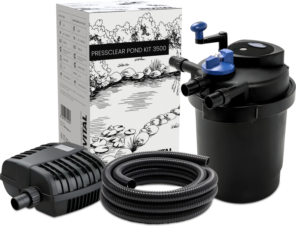 Set tlakové filtrace pro jezírko do 3500l
