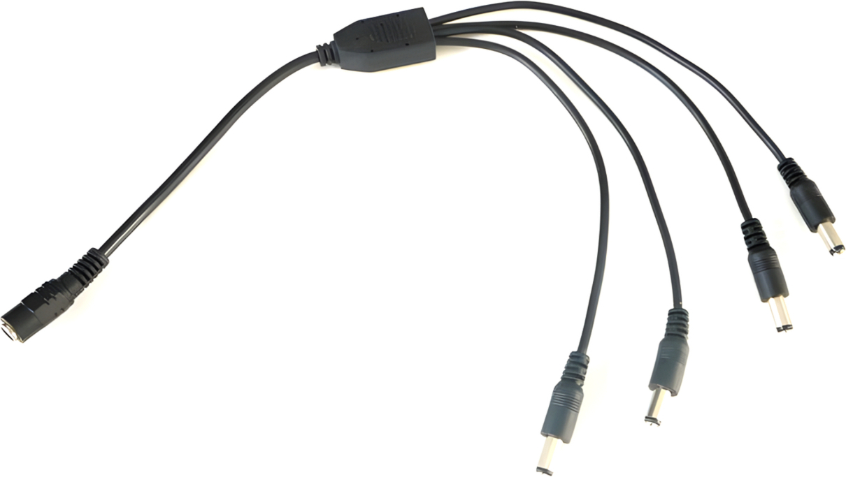 Rozbočovač na čtyři LED svítidla