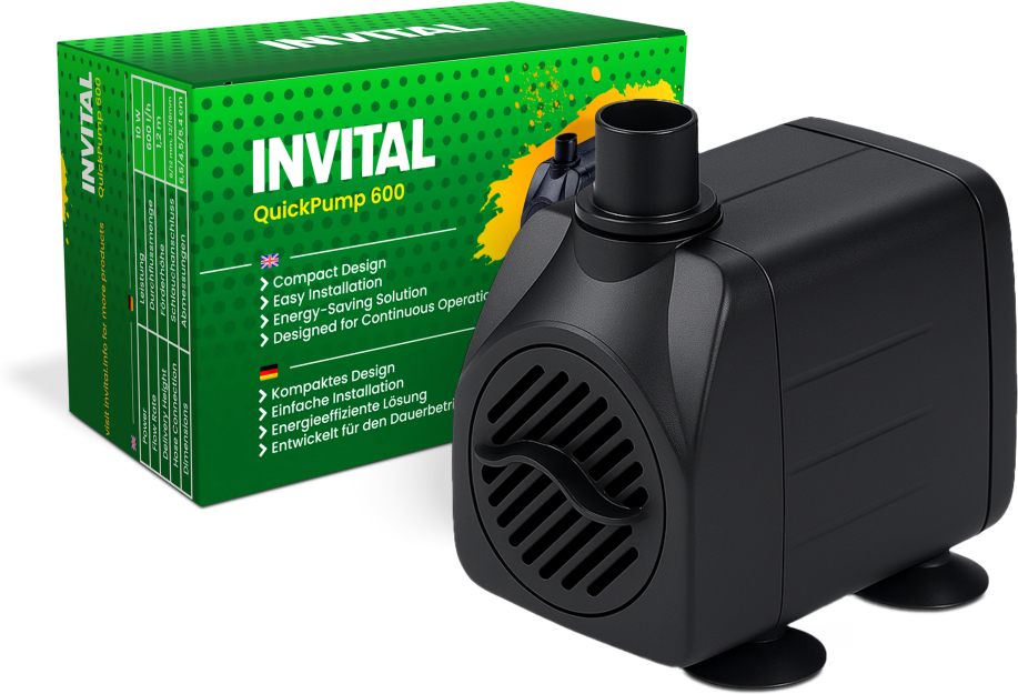 INVITAL QuickPump 600 výtlačné čerpadlo 600 l/h