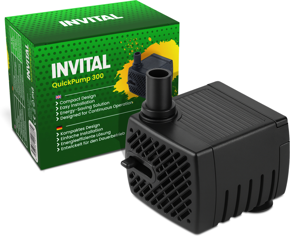 INVITAL QuickPump 300 výtlačné čerpadlo 300 l/h