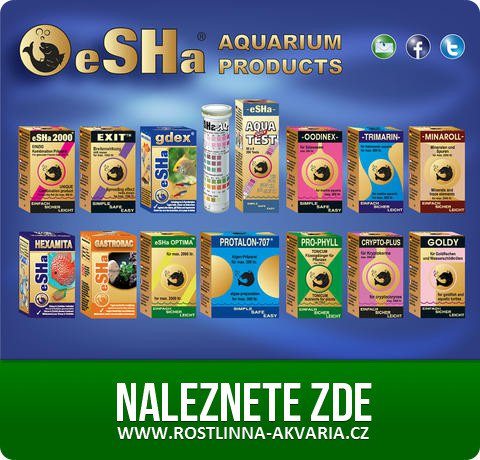 Esha produkty pro akvárium Esha produkty pro akvárium